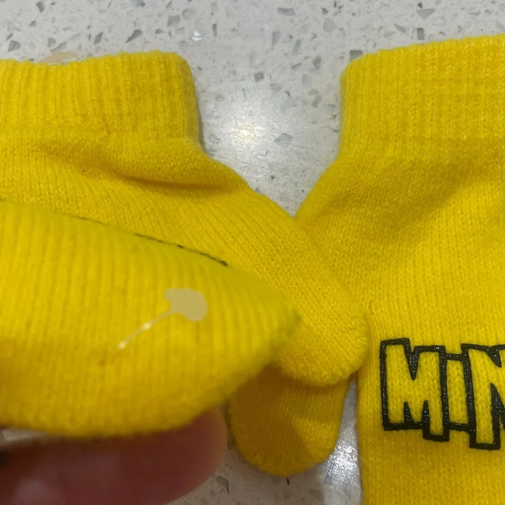 Yellow Minions Mittens